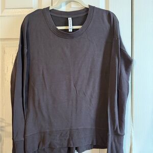 Athleta Dark Grey Long Sleeve Top